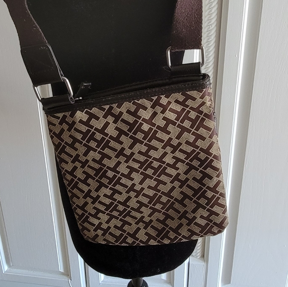 Tommy Hilfiger Purse 8x 8 Brown - Picture 3 of 11